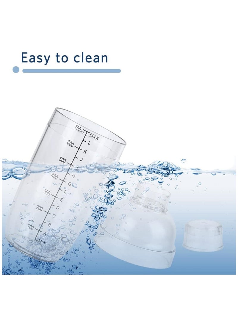 RATSAW 700 ml Lemon Tea Shaker Cup, Fruit Juice Shaker Cup Drink Shaker Cups Shaker Tool For Iced Coffee Tea Milk Tea  - Image 5