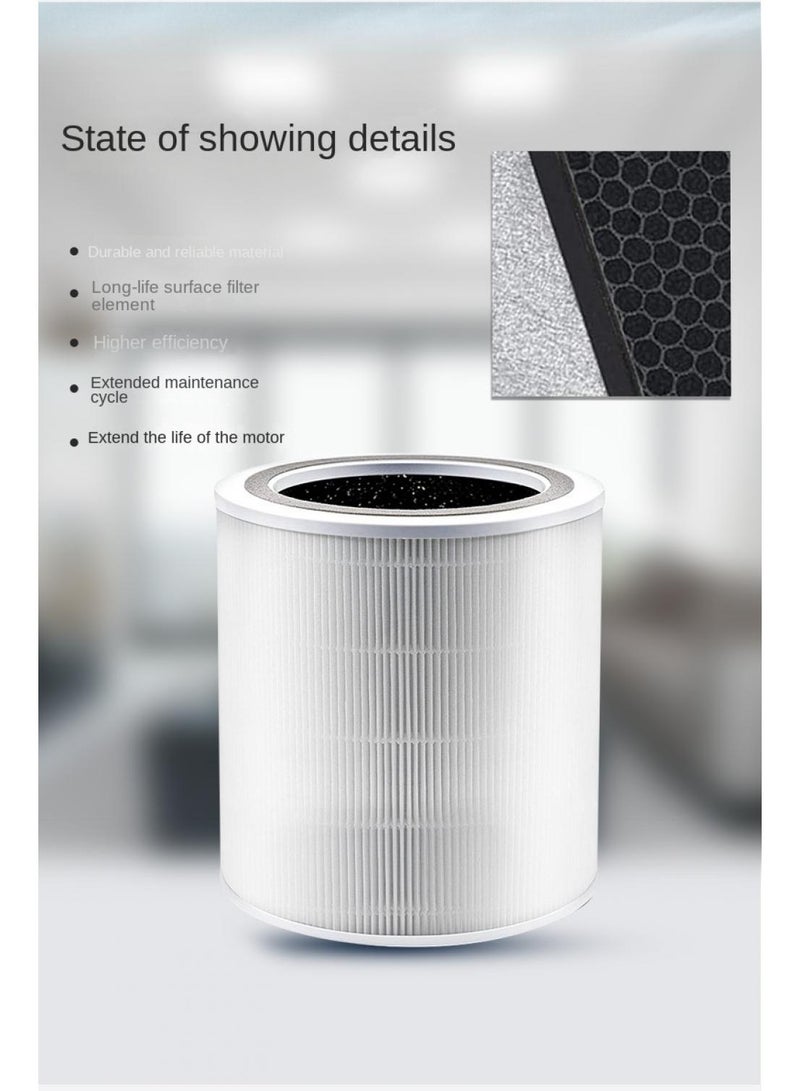Y&D فلتر جهاز تنقية الهواء البديل متوافق مع Cartridge فلتر Levoit ملحقات مكانس كهربائية، مناسب لـ Core-400S - Image 3