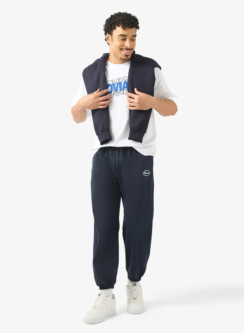 Seventy Five Basics Elastic Hem Oversized Joggers