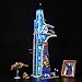 Hilighting Upgraded Led Light Kit for Lego Avengers Tower Building Toy Set Remote Version Compatible with Lego 76269 Model Not Included - Image 4