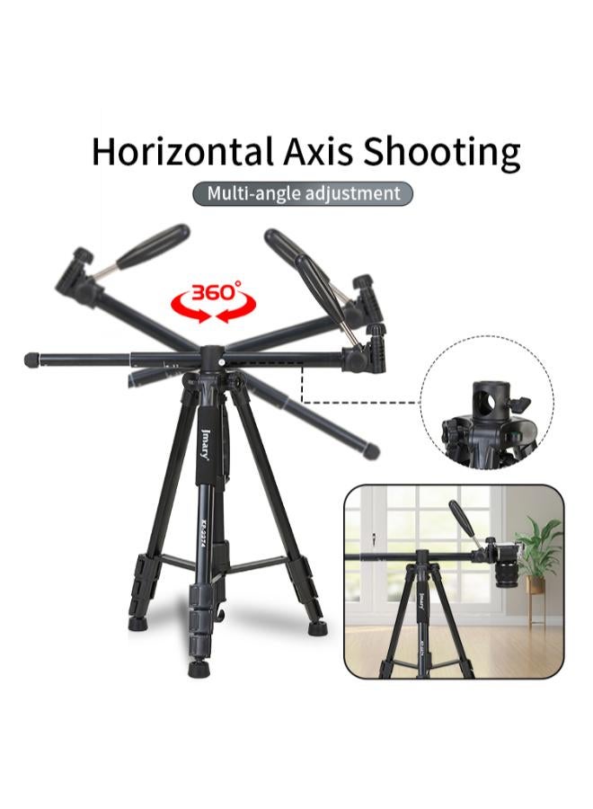 Jmary Aluminum Tripod With Lightweight 4-Section Stand - 1.67 m - Image 2