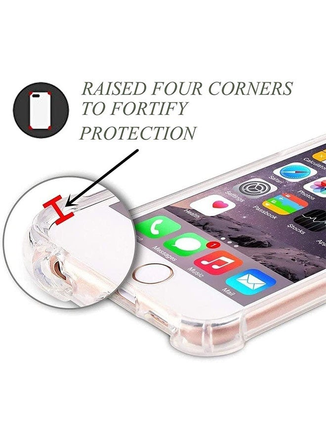 LEDIN Case for iPhone 7 / iPhone 8 Clear Case Soft Flexible Silicone Back Cover Shockproof Anti Scratch Case with Reinforced Bumper Corner Compatible for iPhone 7 / iPhone 8 Clear - Image 4