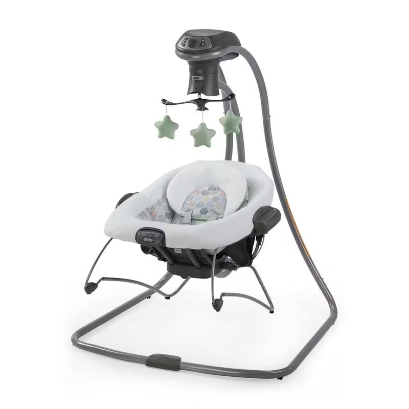 Graco Simple Sway 2in1 Swing and Bouncer with Removable Swing Seat and 6 Swinging Speeds for Toddler Swing Seat and Swing Chair Emersyn