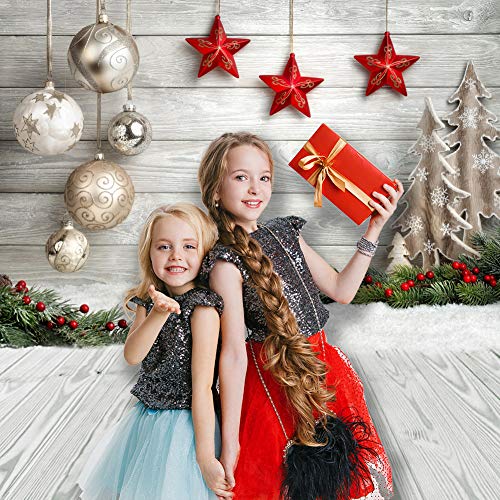 OUYIDA 8X8FT Seamless Christmas Theme Pictorial Cloth Customized Photography Backdrop Background Studio Prop SD768 - Image 3