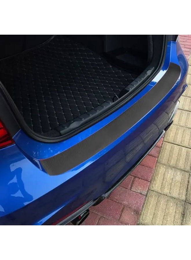 Universal Car Trunk Door Sill And Rear Bumper Guard Protector Set 40 94 Inch Self Adhesive Rubber Pad Scratch Resistant Easy Installation Protects Against Road Debris Enhances Aesthetics - Image 2