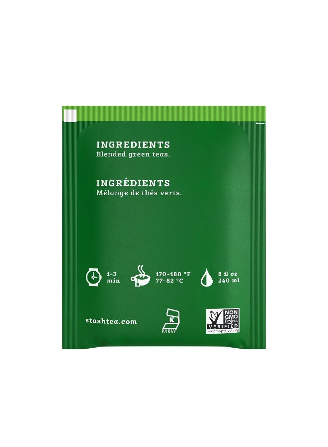 STASH صندوق شاي ستاش الشاي الأخضر الفاخر من 100 كيس شاي - Image 3