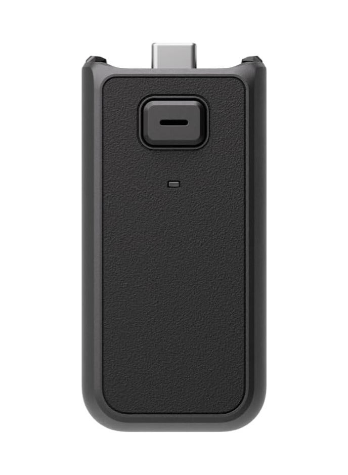 DJI Osmo Pocket 3 Battery Handle, Supports Hot-Swapping, USB-C Port, 1/4″ Thread, Built-in 950mAh Battery, Compatible with Osmo Pocket 3, Black - Image 3