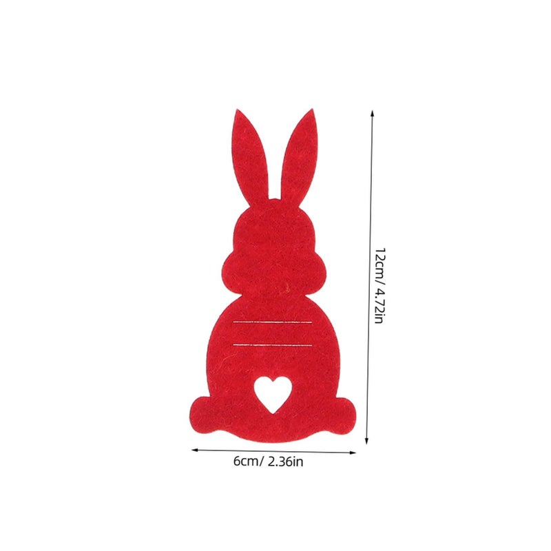 20 Pcs Bunny Cash Holders Colorful Rabbit Money Holders For Easter Basket Filler Kids Surprise Gift Decorative Table Centerpiece Party - Image 3