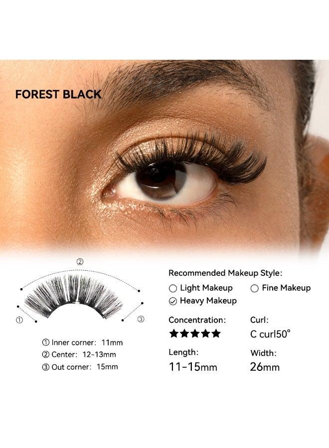 WOSADO Forest Magnetic Lashes – Arabic Glam Full Volume - Image 3
