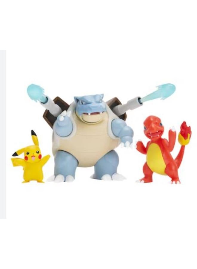 Pokemon Battle Figure 3 Pack Set - Image 2