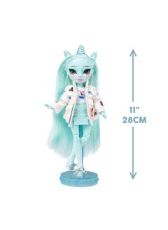 RAINBOW HIGH Shadow High Zooey Electra Light Green Fashion Doll. Fashionable Outfit & 10+ Colorful Play Accessories. Great Gift For Kids 4 12 Years Old & Collectors  - Image 4
