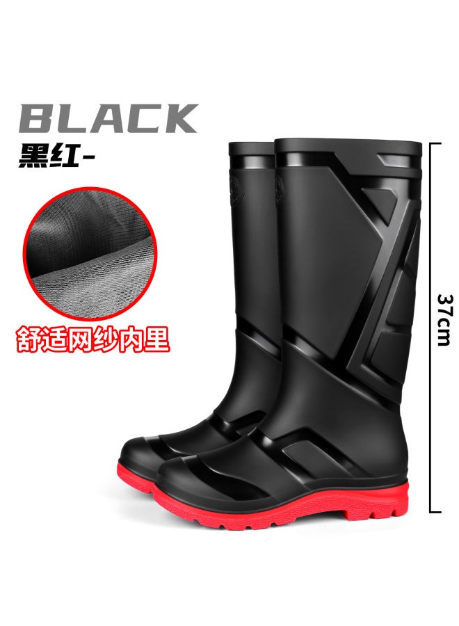 Fishing Wading Boots For Men And Women, Rain Boots For Stream Fishing, Rock Fishing, And Sea Fishing, Outdoor Water Shoes, One-piece Non-slip Waterproof Shoes