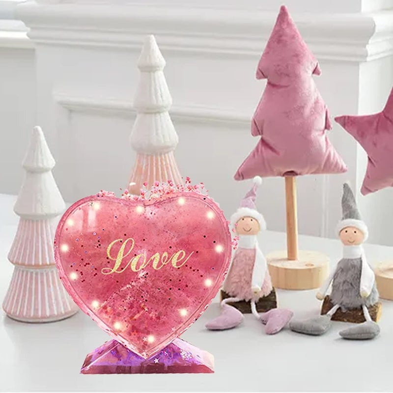 SNOOGG Resin Molds Heart Shape Silicone Photo Frame Mold 2 Type – Two Moulds for Making Souvenir Handmade Crafts Home Decoration Child Souvenir, Home Decoration - Image 3
