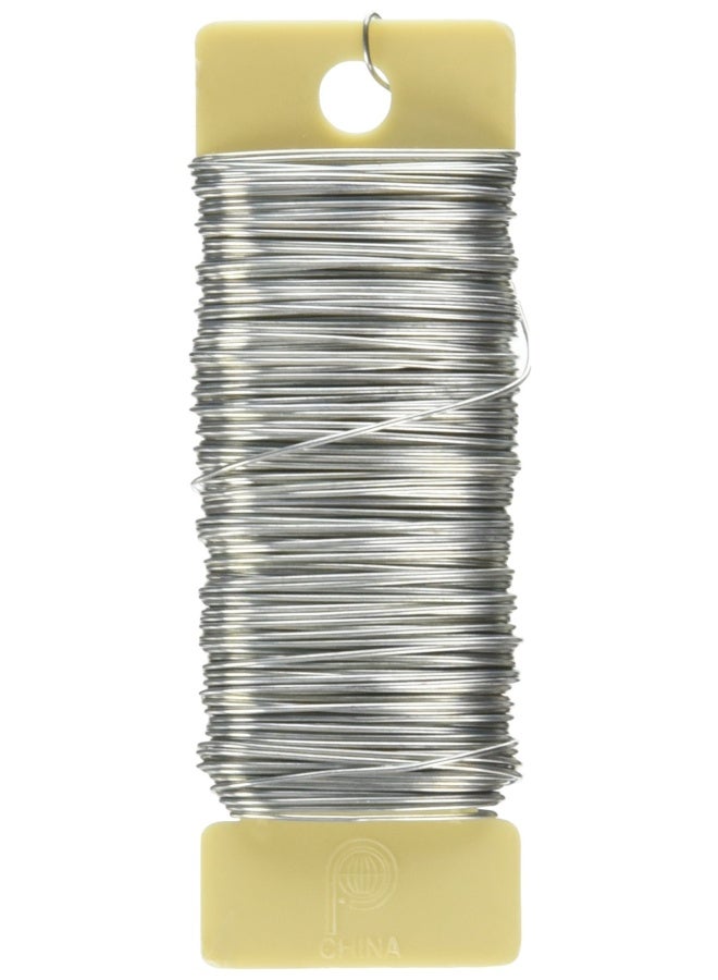 Panacea Paddle Wire 22 Gauge 4oz, Bright Silver