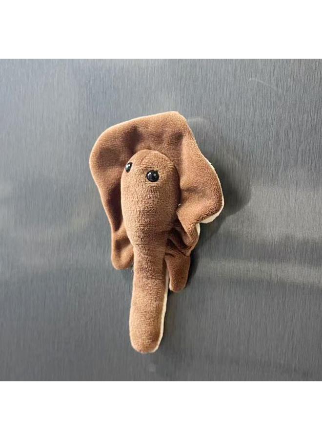 Bluejw Sea Animal Doll Refrigerator Stereo Turtle Plush Toy Cute Underwater World Magnet Clownfish Lobster - Image 1