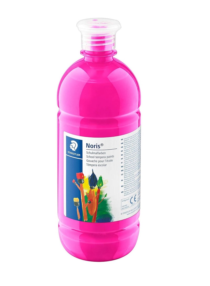STAEDTLER Noris School Paint Magenta 750ml - Image 1