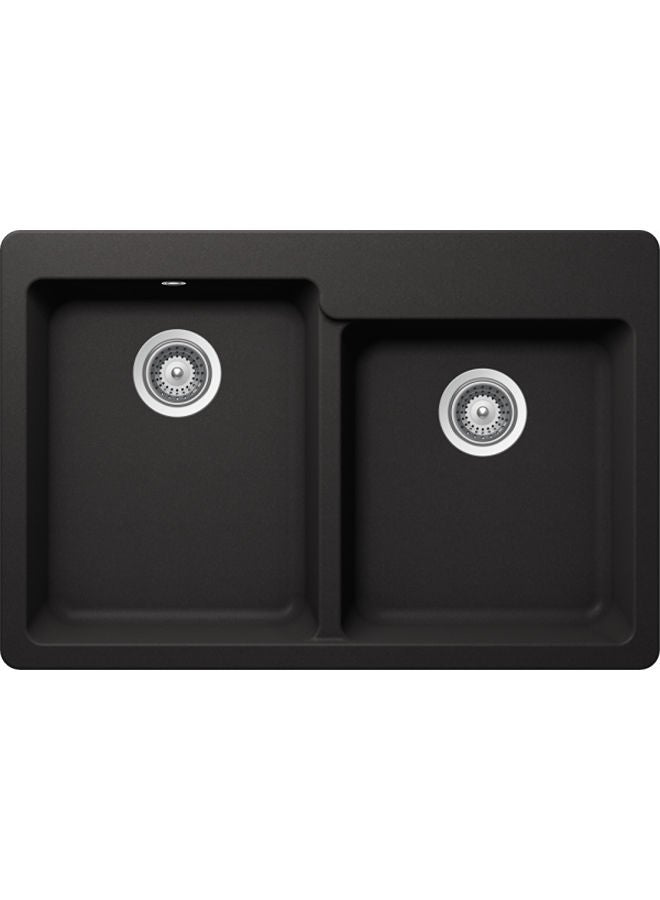 Kitchen Sink 370 x 461 x 241 Mm Nero