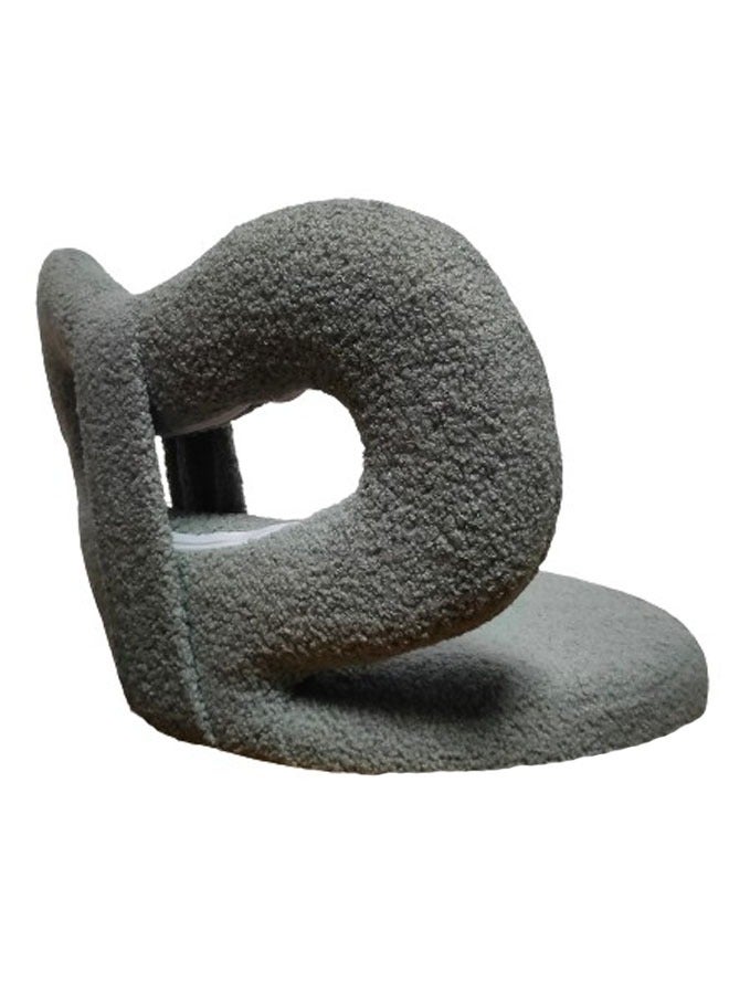 NKX Living and Bedroom Single Bow Tie Vanity Chair Lambswool Cushion Chair  - Image 5