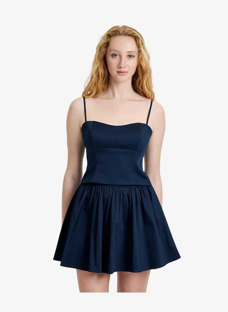 Women's Marine Cotton Sateen Cami