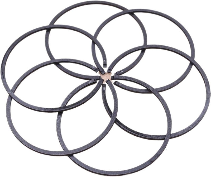 DEMULAX 6pcs Piston Ring Kit for Chainsaws - Image 1