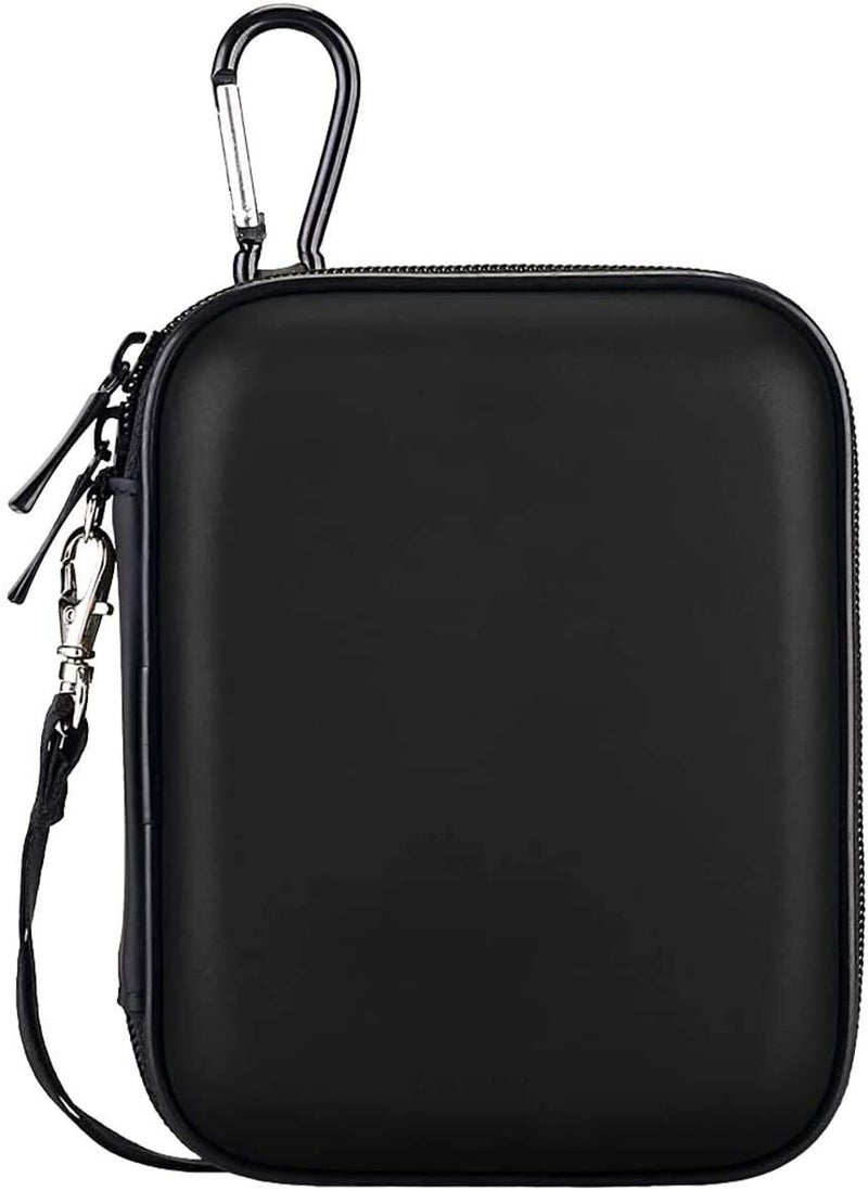 Lacdo Hard Drive Carrying Case for Seagate Portable/Seagate One Touch/Game Drive for PS5 / Ultra Touch Portable External Hard Drive HDD 1TB 2TB 4TB 5TB USB 3.0 Shockproof Travel Bag, Full Black - Image 1