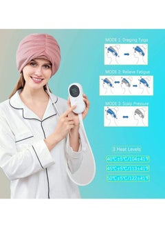 Smart Air Pressure Head Massage Sleep Aiding Wireless Head Scalp Massager Heat Hot Compress Relieve Headache Pain Insomnia (Pink) - pzsku/Z496A7B439B3B87E66874Z/45/_/1675235983/3b93b938-2132-4501-a85f-079d39d80cac