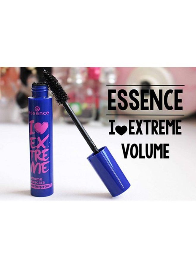 Essence I Love Extreme Volume Waterproof Mascara Black 001 - Image 4