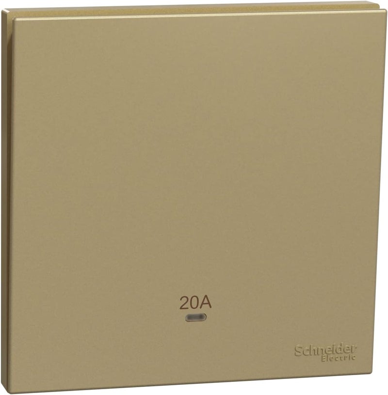 Schneider Electric AvatarOn C Double Pole Switch - 20A Wine Gold - Image 1
