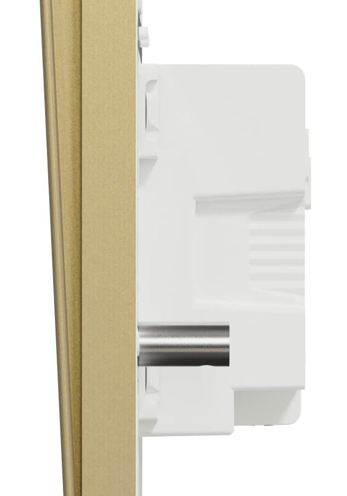 Schneider Electric AvatarOn C Double Pole Switch - 20A Wine Gold - Image 2