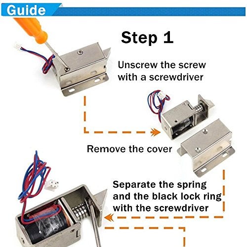 REES52 DC 12V Electric Solenoid Lock Assembly Security Lock for Security System safes Door Cabinet - Image 4