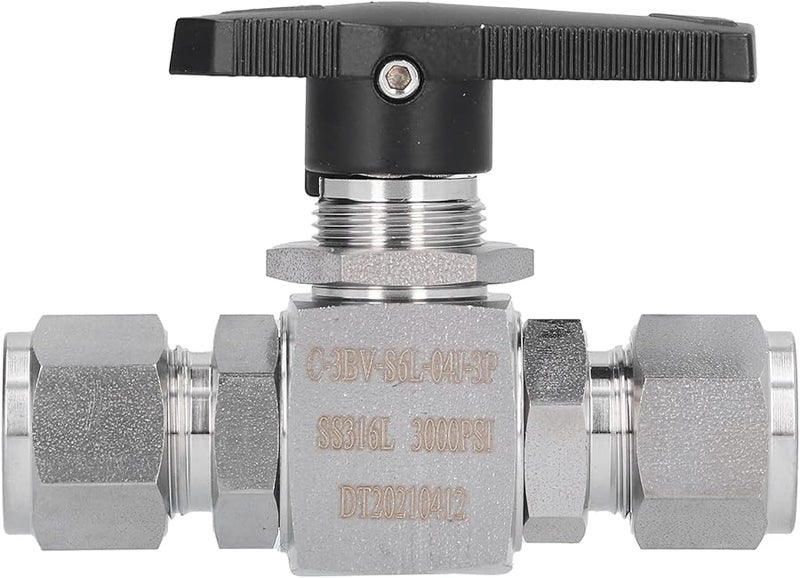 1 2 Inch Stainless Steel SS316L Ball Valve High Pressure 3000psi For Water Gas Pipeline - Image 2