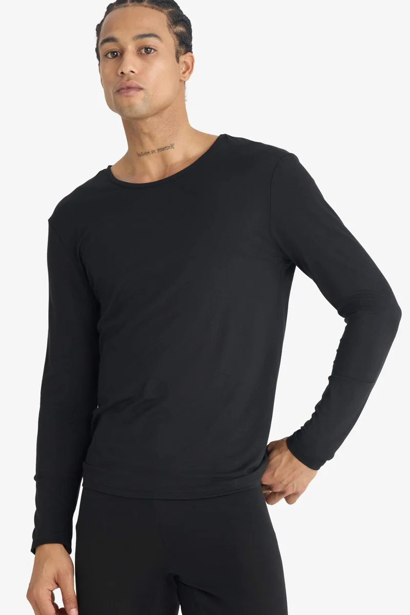 ديفاكتو Slim Fit Long Sleeve Knitted Tops