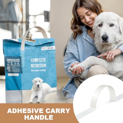Frienda 25 Pcs 30 Pounds Carry Load Adhesive Carry Handle Plastic and Foam Self Adhesion Carrying Handle Strap Heavy Duty Package for Boxes and Bags Packing Grip Moving Lifting Carrying - Image 5