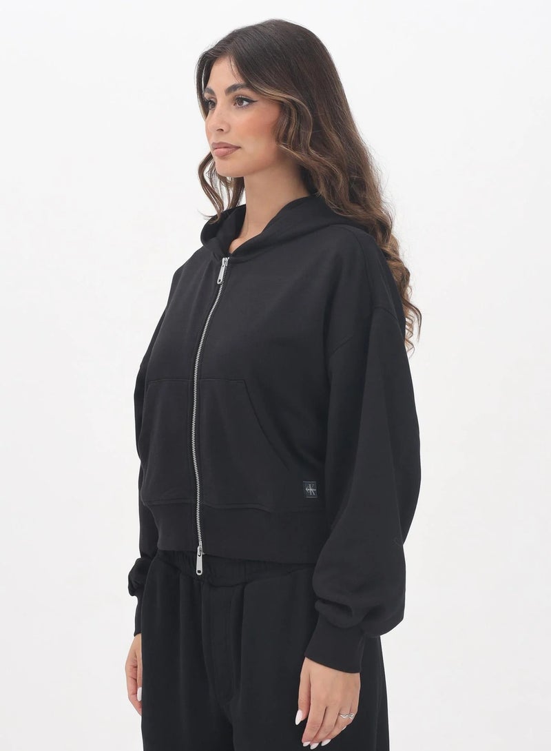 Calvin Klein Jeans Woven Label Hoodie - Image 3