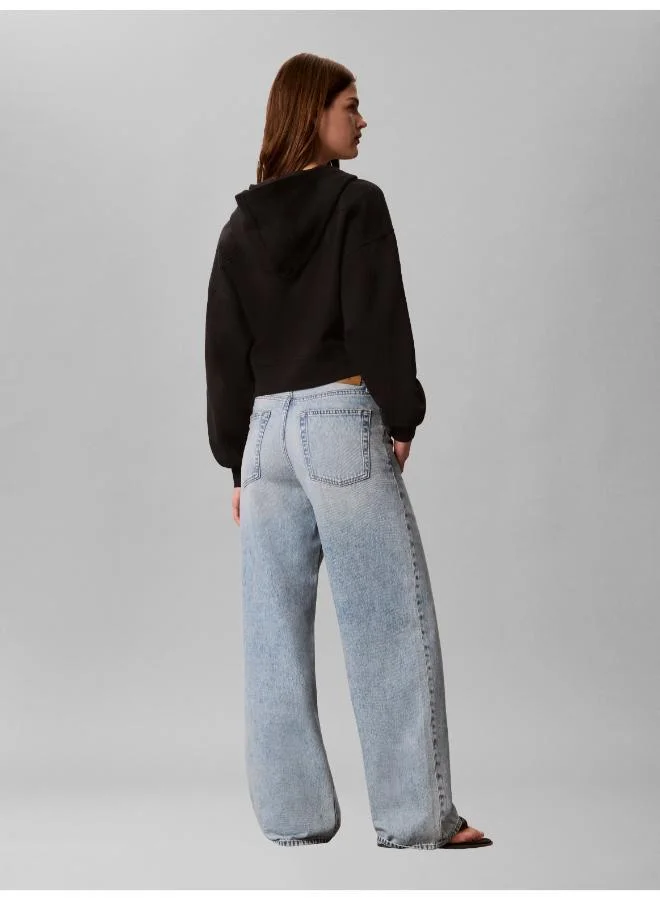Calvin Klein Jeans Woven Label Hoodie