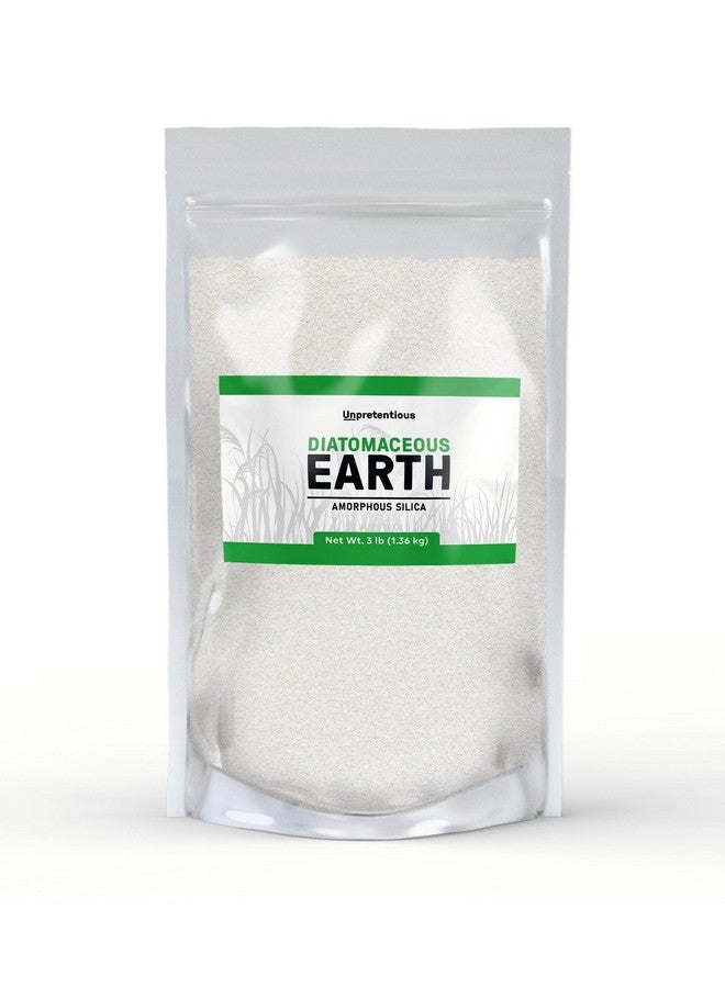 Unpretentious Diatomaceous Earth, Freshwater Amorphous Silica (48 Ounce) - Image 1