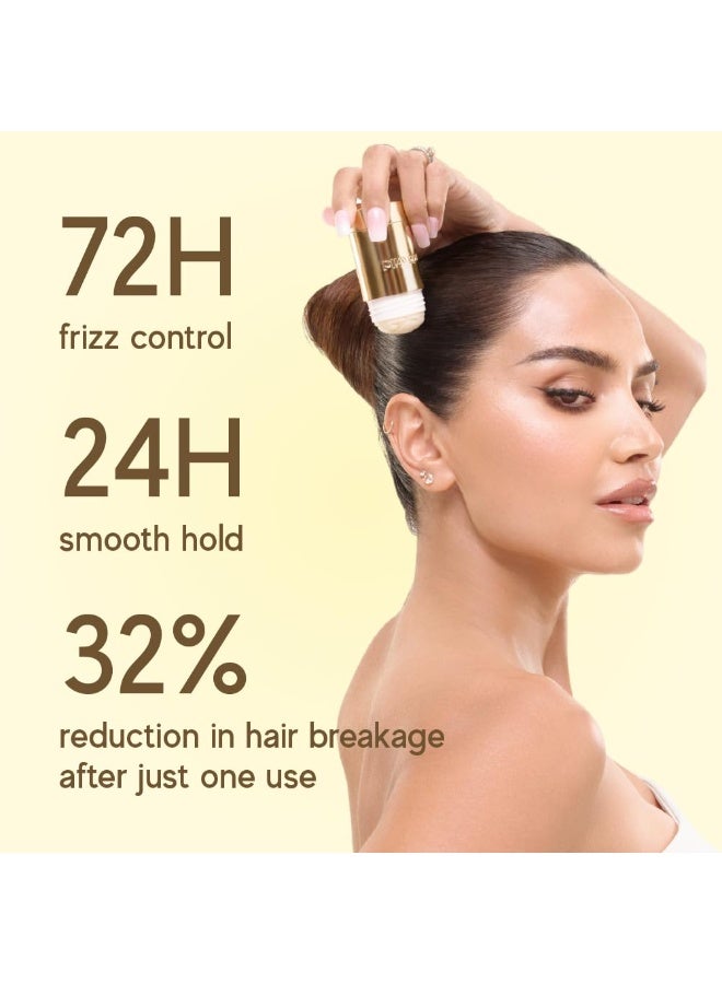 indē wild Champi Sleek Stick | Hair Taming Stick With Champi Oil Concentrate | Stronger Hair, Frizz Free, Non Greasy & Travel Friendly | Vegan | 30ml - Image 2