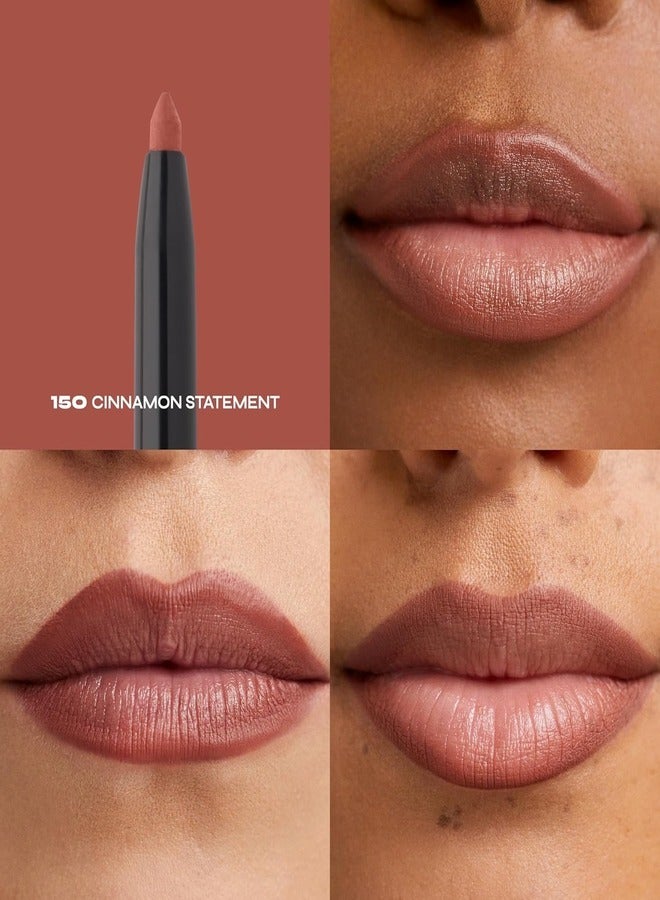 Milani Understatement Lipliner - 150, Cinnamon – Long-Lasting, Creamy & Smudge-Proof Lip Pencil for Precise Definition - Image 2