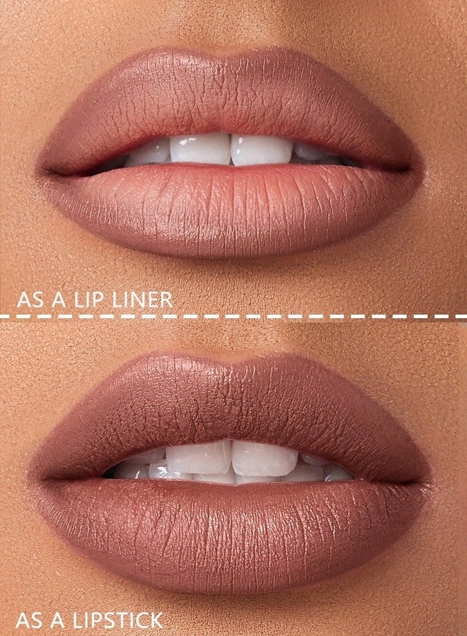 Milani Understatement Lipliner - 150, Cinnamon – Long-Lasting, Creamy & Smudge-Proof Lip Pencil for Precise Definition - Image 4