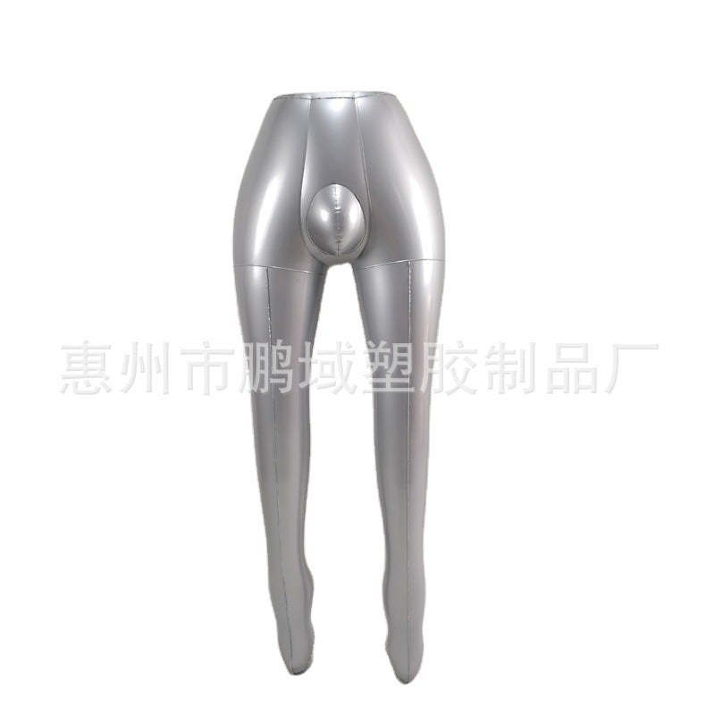 Plastic Inflatable Pvc Clothing Model Men'S And Women'S Full-Body Dummy Pants Mold Half-Body Leg Mold Window Clothes Display Props - Image 1