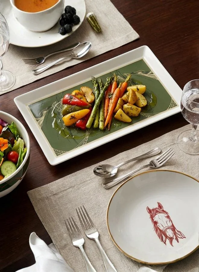 Silsal Fares Rectangular Platter