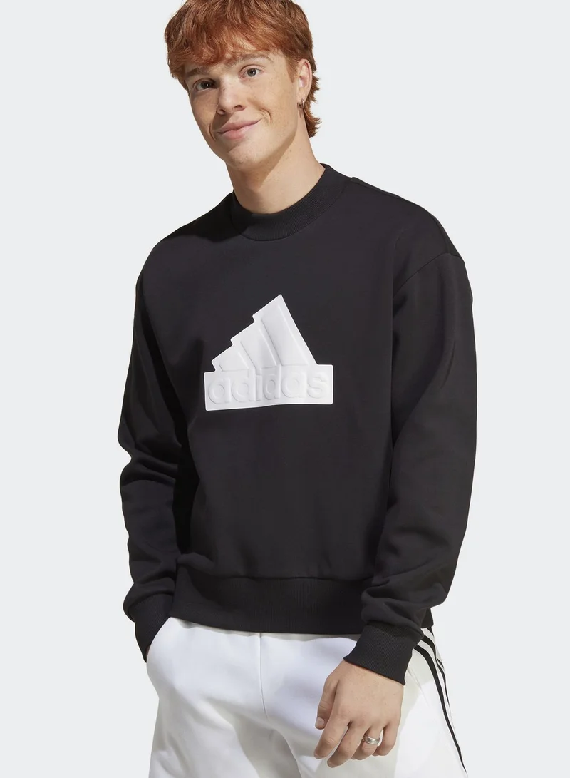 Adidas Future Icons Badge Of Sport Crew Sweatshirt