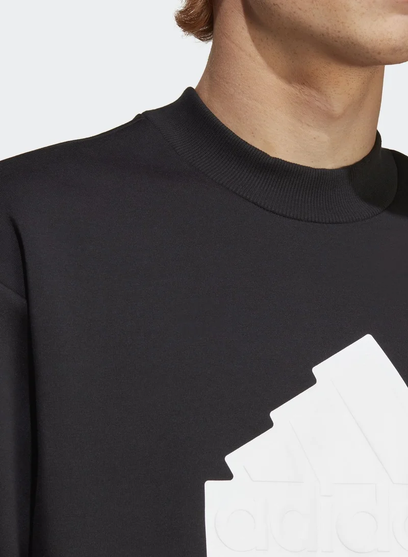 Adidas Future Icons Badge Of Sport Crew Sweatshirt
