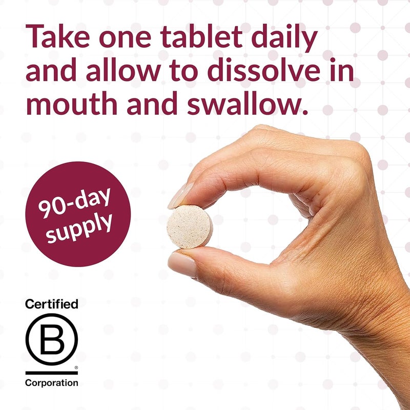 Bariatric Advantage B12 Speedy Melts Vitamin B12 1000 mcg Supplement Fast Melting with 200 mcg of Folic Acid for Nutritional Support  Black Cherry 90 Count - Image 3