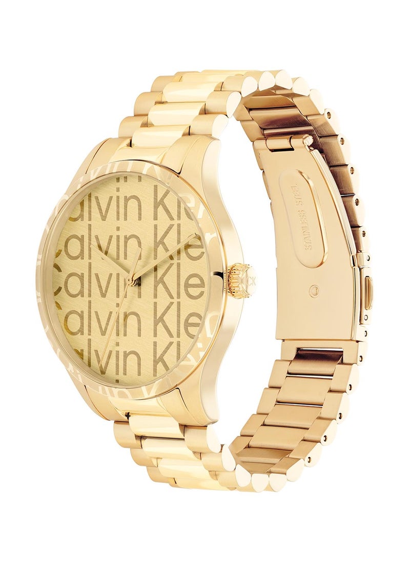 CALVIN KLEIN Unisex Analog Round Shape Stainless Steel Wrist Watch 25200327 - 40 Mm  - Image 1