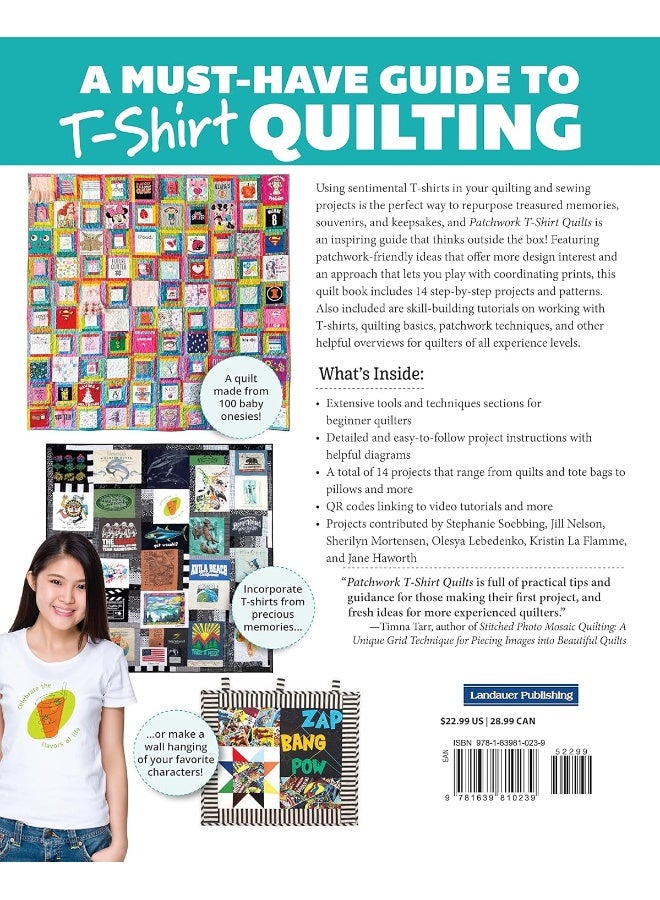 Patchwork T-Shirt Quilts: The Fabric-Lovers' Approach to Quilting Keepsakes and Preserving Memories - Image 3