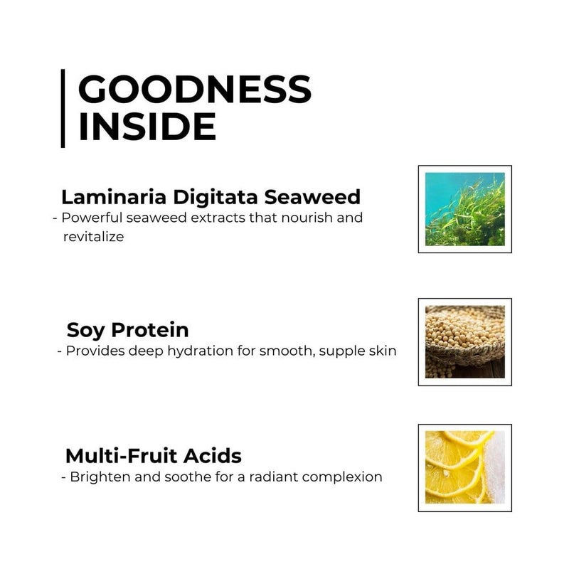 Repechage Sea Cleanse Foaming Seaweed Cleanser, Soap-Free For All Skin Types - Daily Gentle Foaming Face Cleanser Removes Makeup and Skin Impurities, Leaves Skin Soft and Hydrated, 5 fl oz. - Image 2