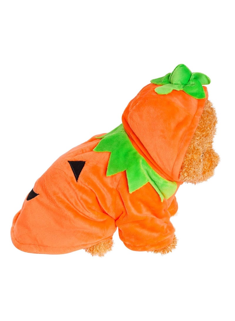 Cat Pet Clothes Pumpkin Clothes Pet Cosplay Costumes Halloween (Pumpkin) - Image 3