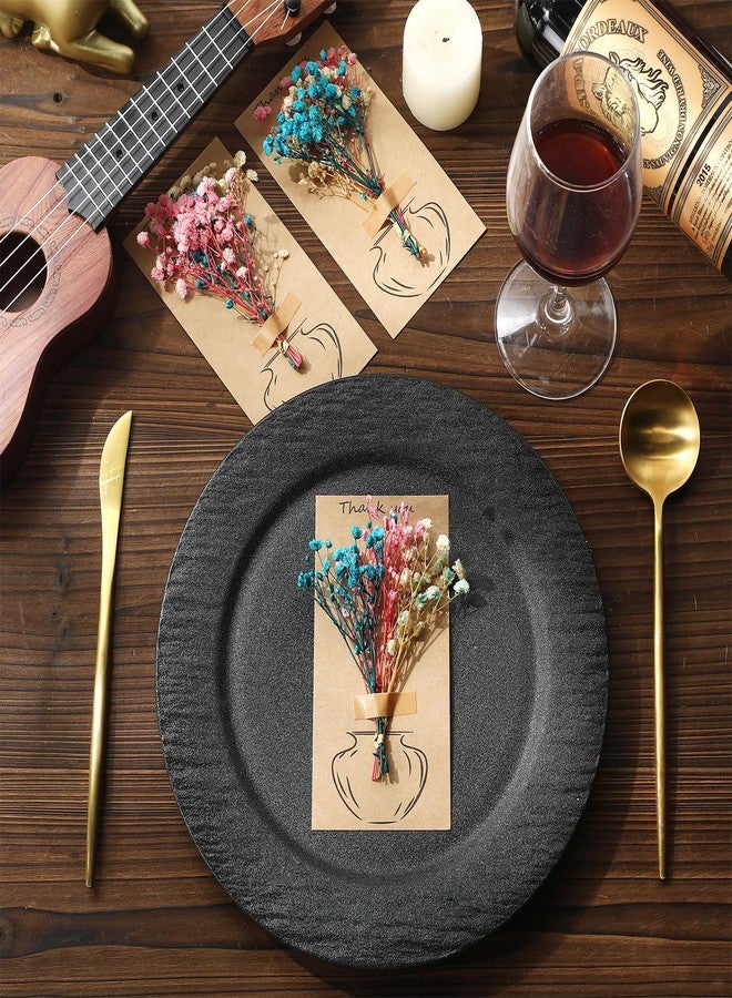 جانينكا مجموعة جانينكا من 41 قطعة من زهور الجيبسوفيلا المجففة الصغيرة وبطاقات الهدايا، مثالية لحفلات الزفاف وحفلات استقبال المولود الجديد، بالإضافة إلى باقة من زهور الجيبسوفيلا المجففة الطبيعية لتزيين حفلات الخريف وعيد الشكر (متعددة الألوان). - Image 4