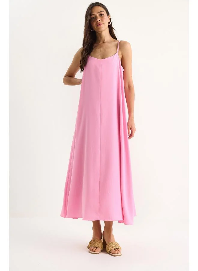 Ginger  Strappy A Line Dress for Women | Best Price UAE